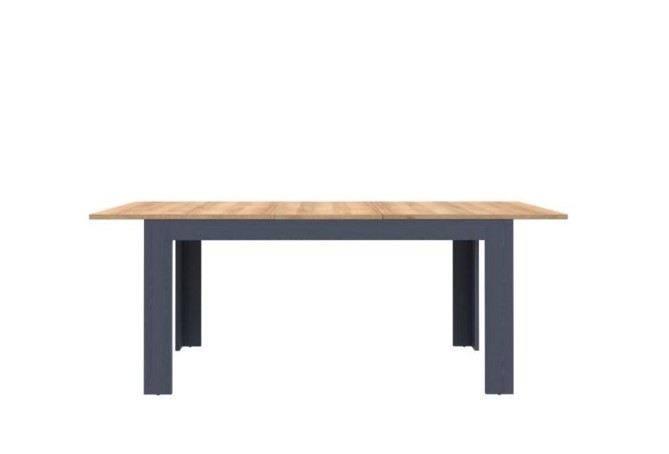 Provance étkezőasztal, szürke / riviera tölgy, 160-207x78x90 cm