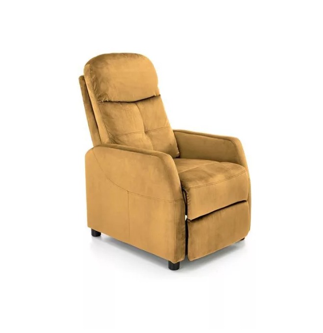 Lipe2 relax fotel bársony szövetesé-