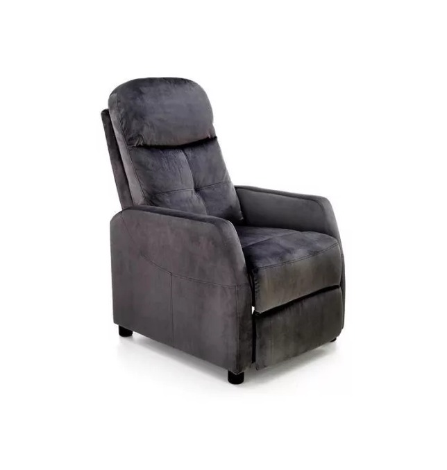 Lipe2 relax fotel bársony szövetesé-