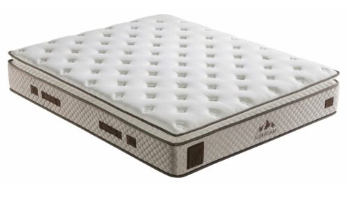 Magnólia boxspring ágyszett (ágyneműtartós ágy matraccal),bézs 200*200cm