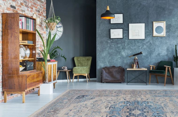 Vintage blue szőnyeg 160x230 cm VIN 701 "ki"