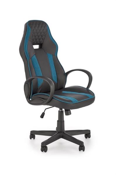 Radar forgószék- gamer szék, karfás, fekete
