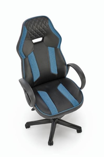 Radar forgószék- gamer szék, karfás, fekete