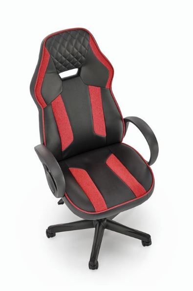 Radar forgószék- gamer szék, karfás, fekete