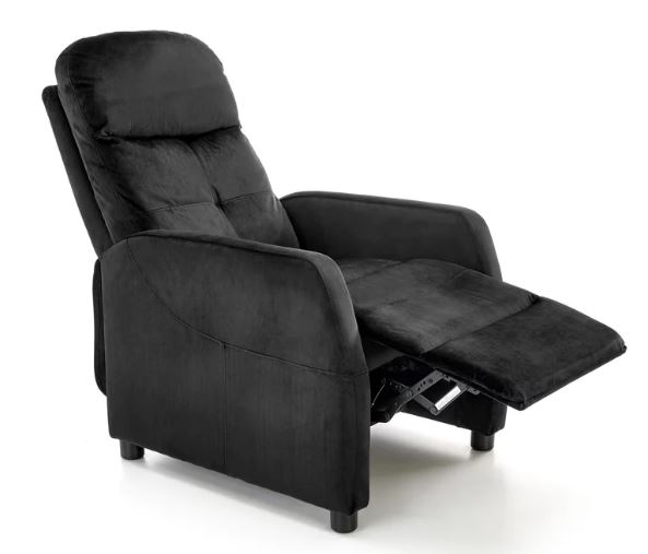 Lipe2 relax fotel bársony szövetesé-