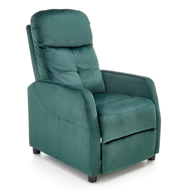 Lipe2 relax fotel bársony szövetesé-