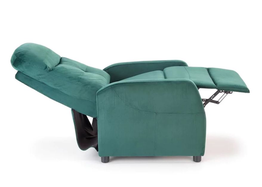 Lipe2 relax fotel bársony szövetesé-