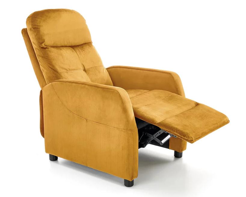 Lipe2 relax fotel bársony szövetesé-