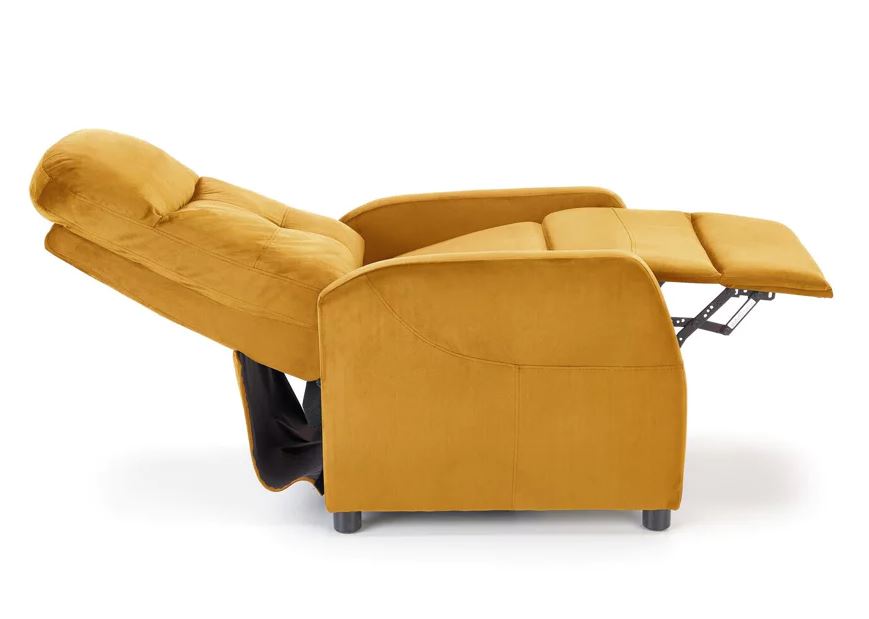 Lipe2 relax fotel bársony szövetesé-