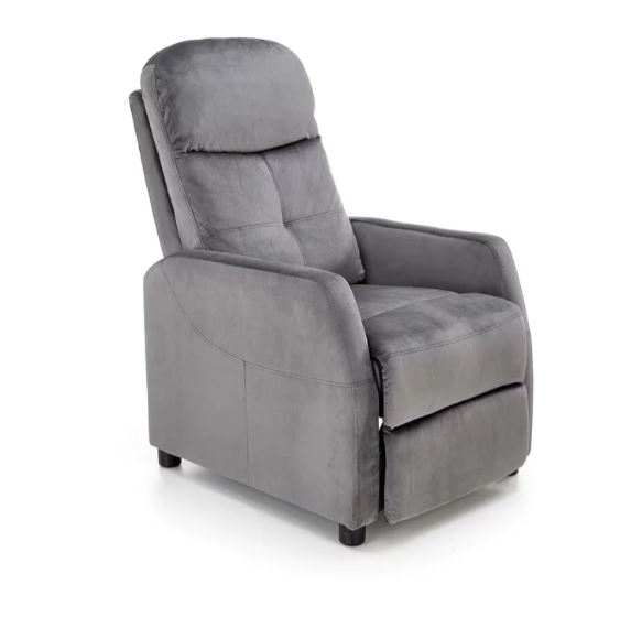 Lipe2 relax fotel bársony szövetesé-