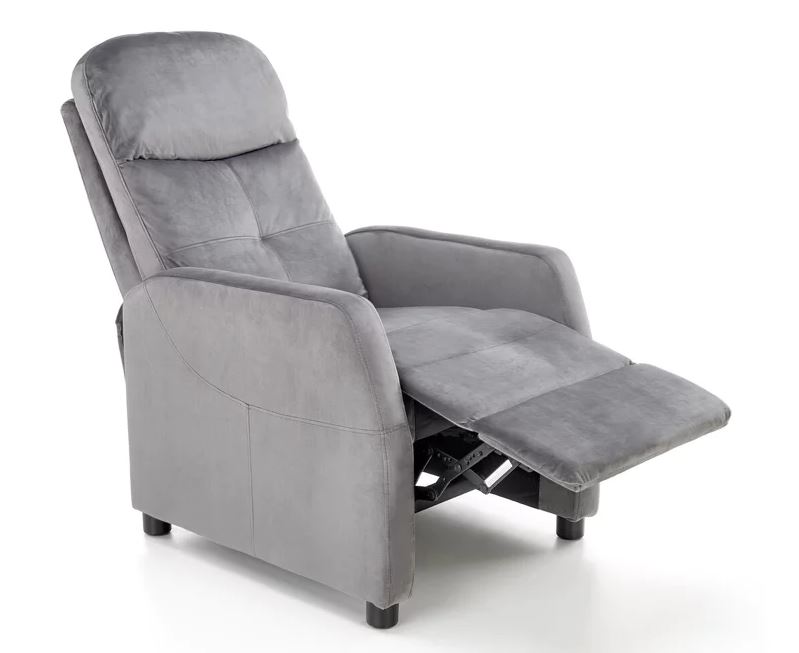 Lipe2 relax fotel bársony szövetesé-