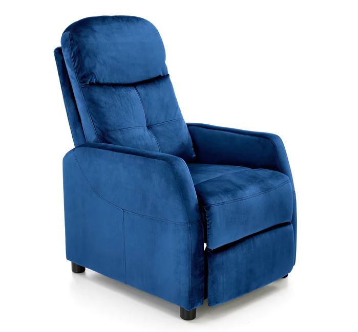 Lipe2 relax fotel bársony szövetesé-