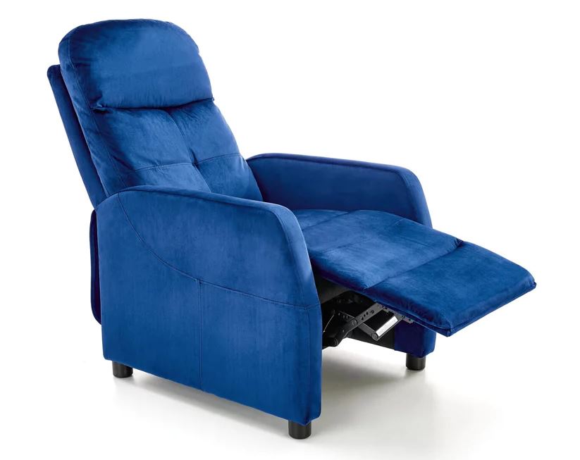 Lipe2 relax fotel bársony szövetesé-