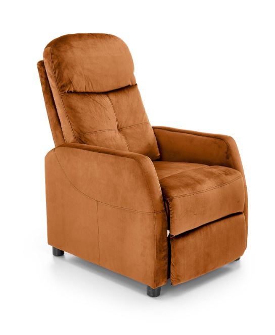 Lipe2 relax fotel bársony szövetesé-