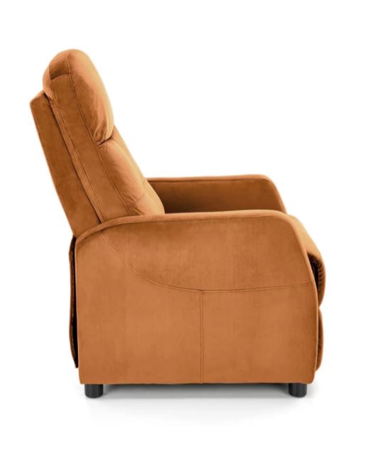 Lipe2 relax fotel bársony szövetesé-