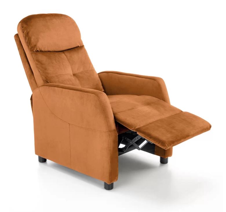 Lipe2 relax fotel bársony szövetesé-