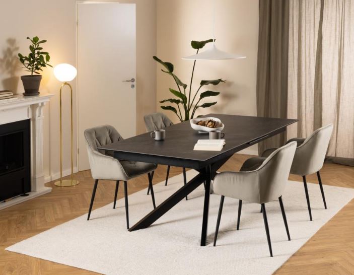 Irwine kerámialapos étkező asztal 200-240x100cm