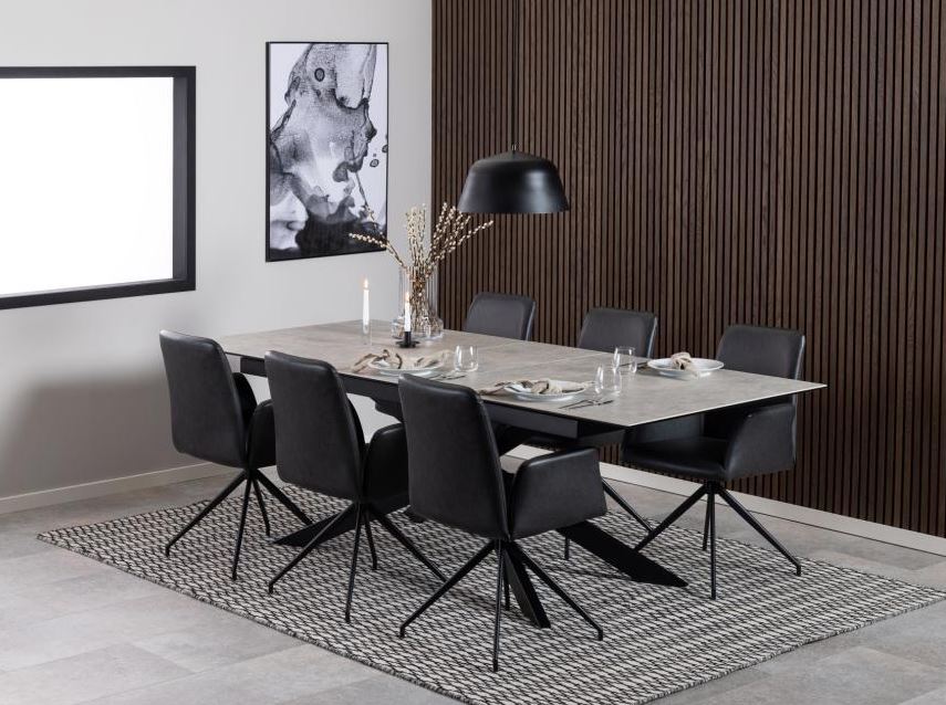 Irwine kerámialapos étkező asztal 200-240x100cm