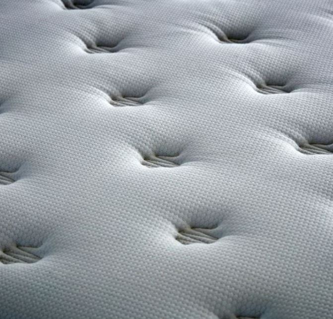 Pure boxspring franciaágy szett (ágyneműtartóval, matraccal) fehér, 180x200cm
