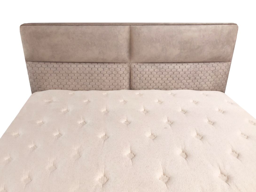 Bábel boxspring ágyszett (ágyneműtartós ágy matraccal),Beige, 180*200cm