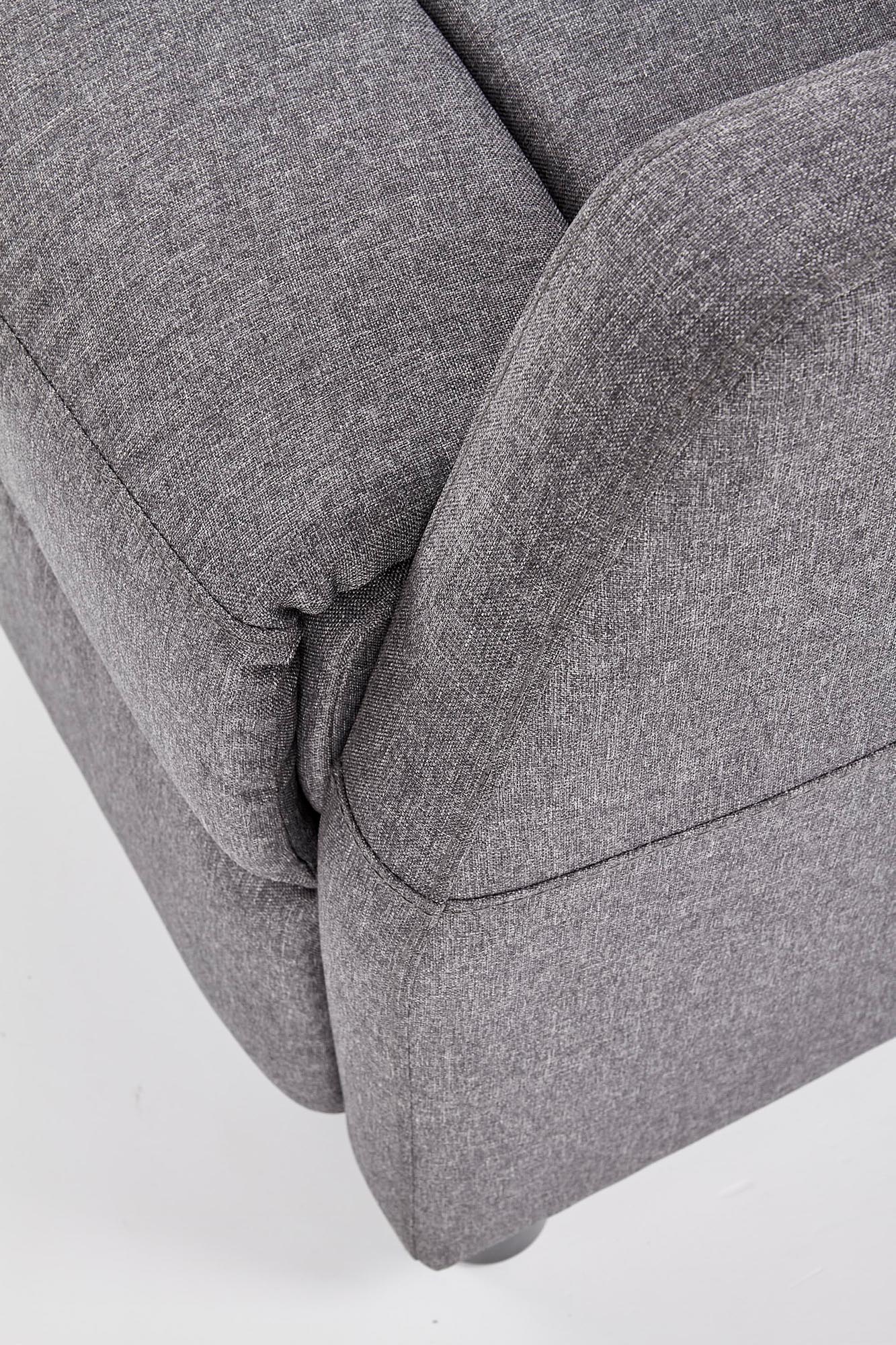 Lipe relax fotel, sötétszürke szövet (mintadarab)