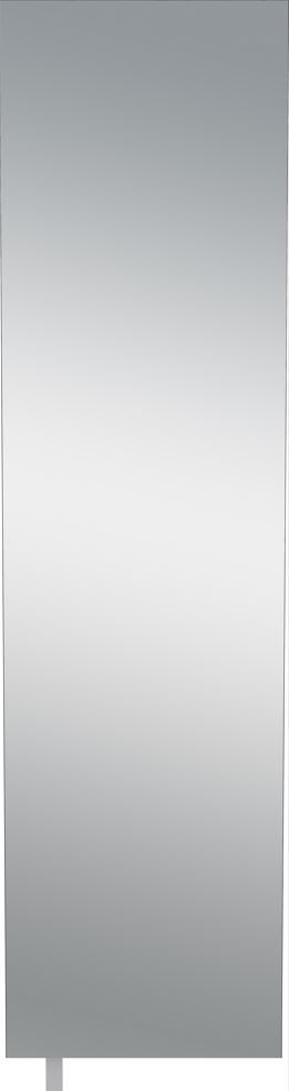 Elis forgatható cipősszekrény, faliszekrény, grafit / tükrös