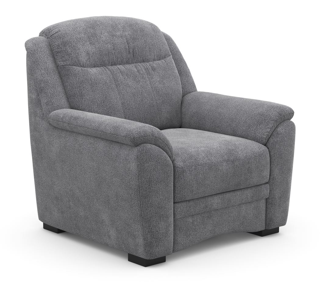 Bernstein fotel, szürke, 101x99x99 cm