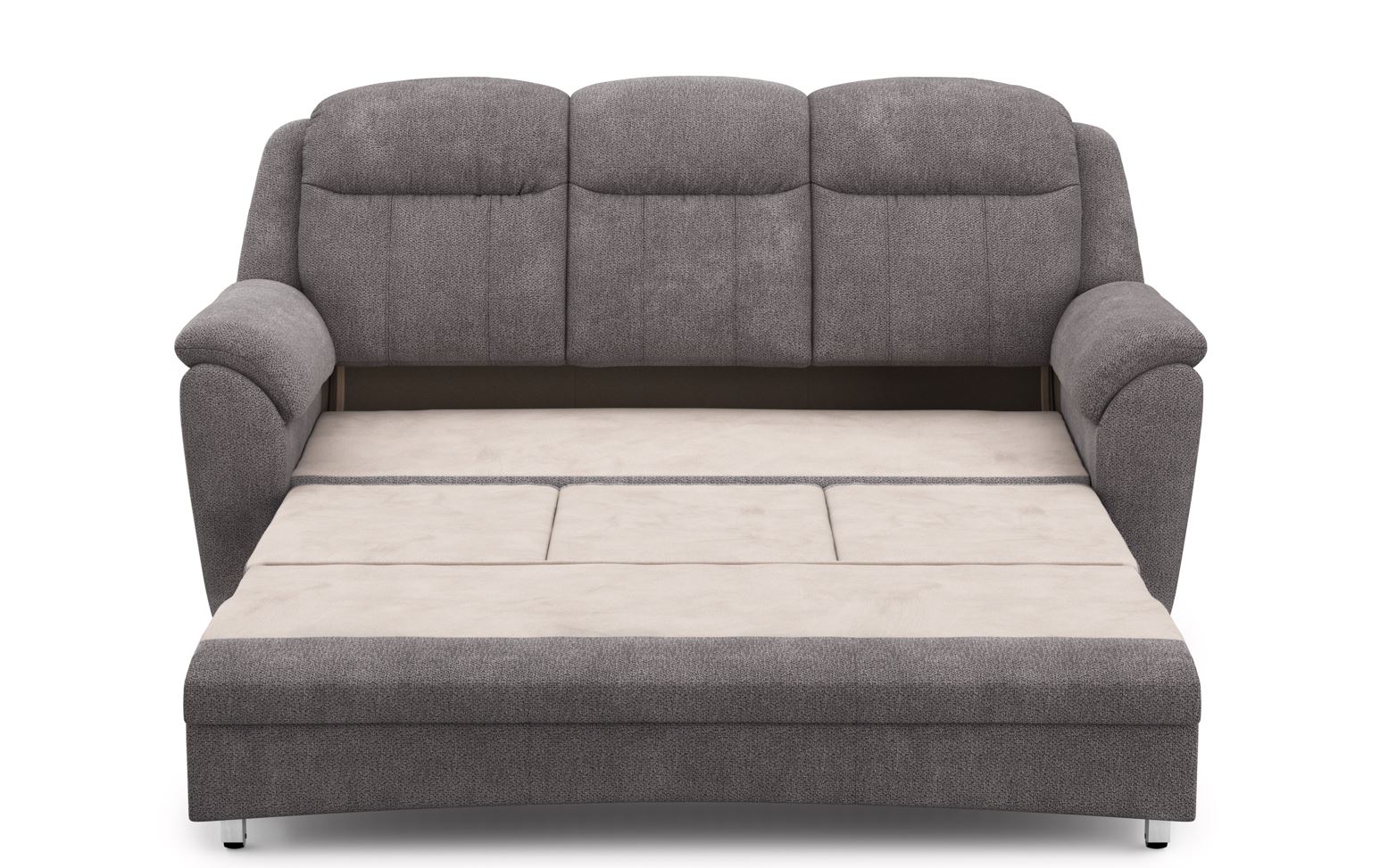 Bernstein kanapé ágyazható 3 üléses, szürke, 193x99x99 cm