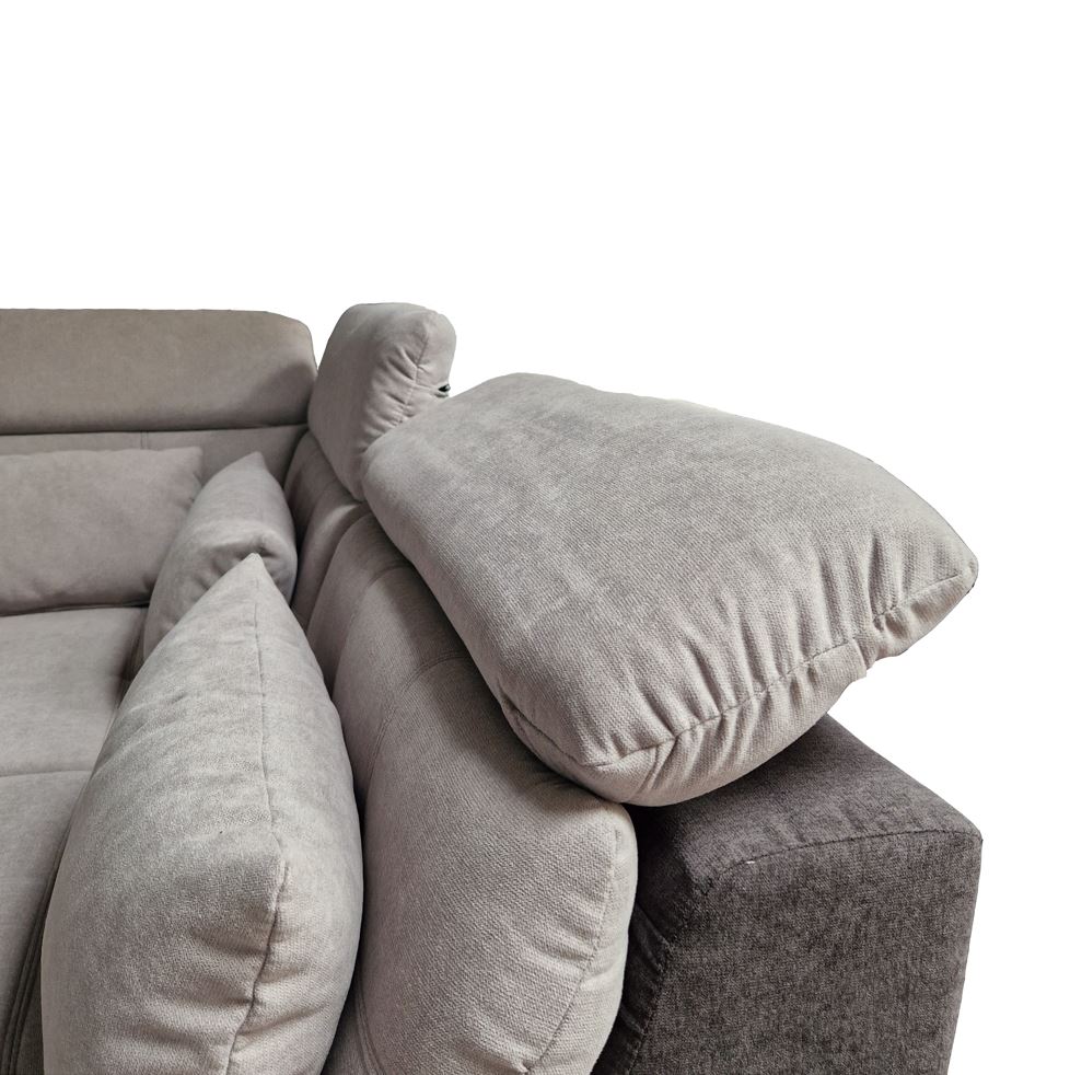 Endless sarokgarnitúra, jobbos, szürke, 305x228 cm"k"