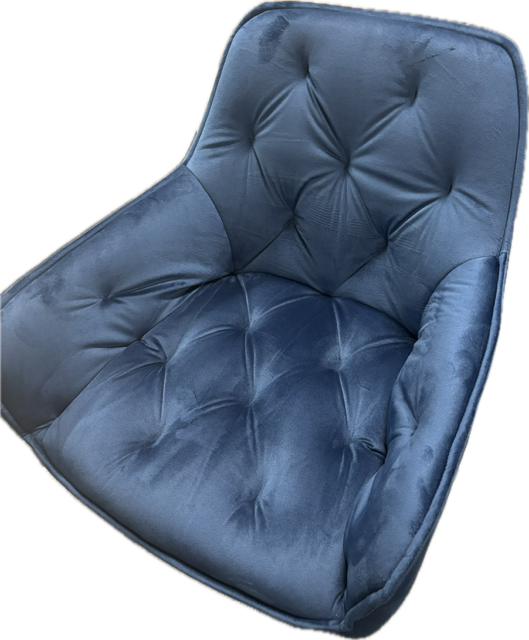 Angel szék, kék bársony