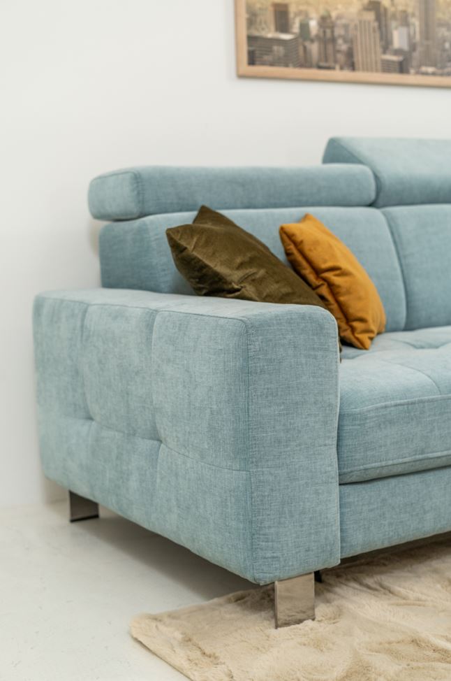 Borneo sarokgarnitúra, Menta (II.), 265x170 cm