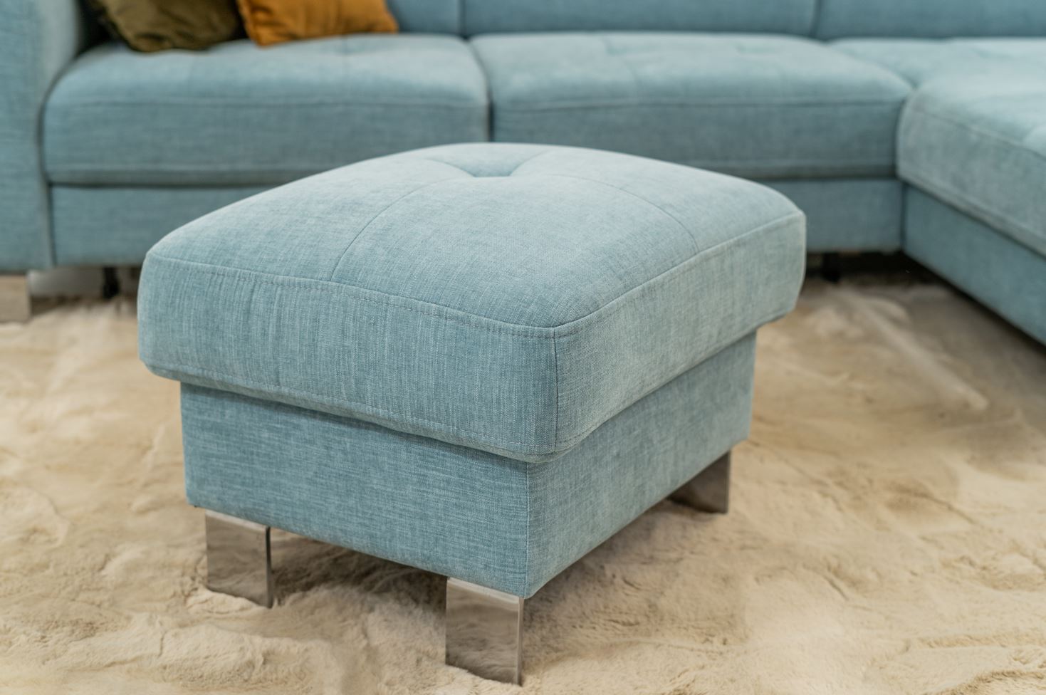 Borneo sarokgarnitúra, Menta (II.), 265x170 cm