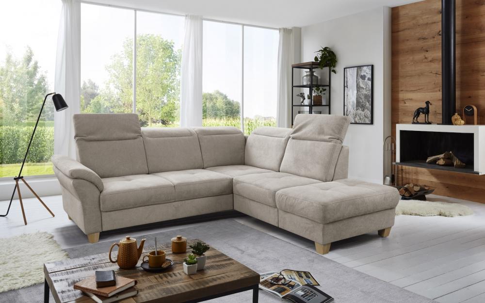 Jelena sarokgarnitúra + ülőke szett, olive szövet  260x235 cm (mintadarabok)