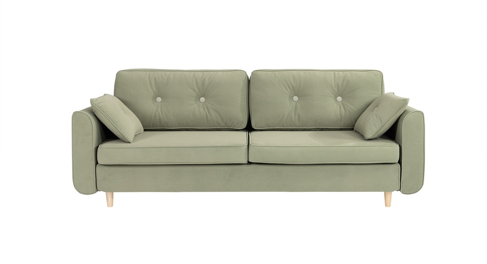 Sinki HR LUX kanapé, zöld szövet