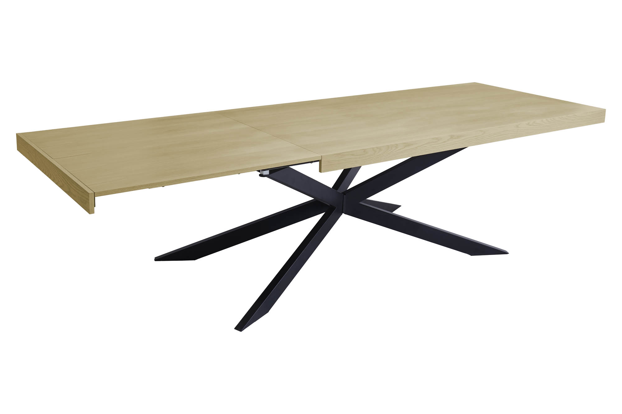 Taormina étkezőasztal, tölgyfa furnér, 200-300x100cm,