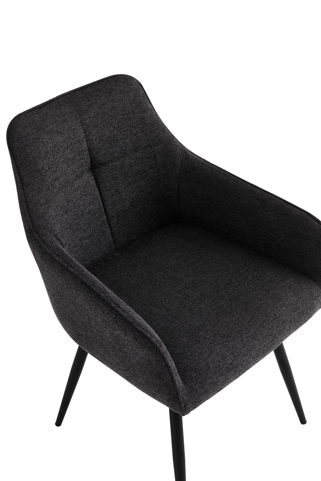 Velence étkezőszék, antracit szövet