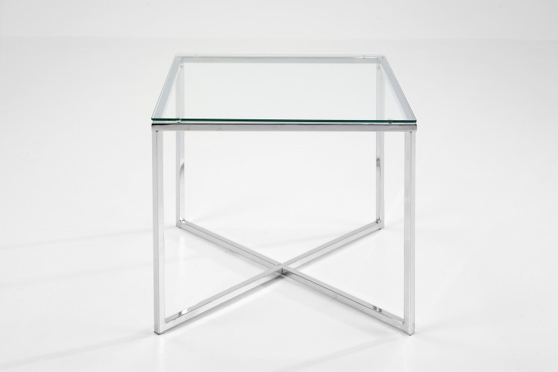 Crox dohányzóasztal, szögletes, 50x45x50 cm "ksz"