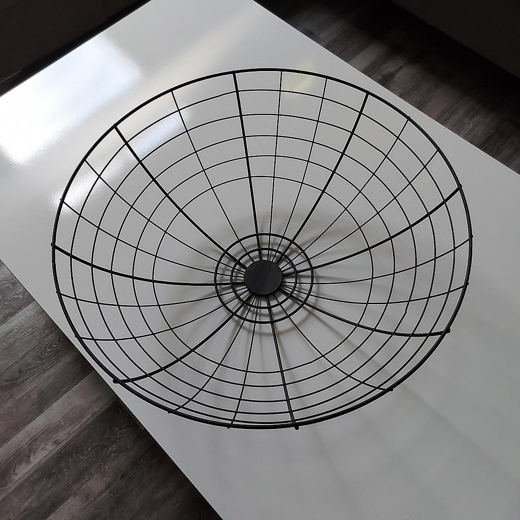 Gyümölcstál fekete fém"k"