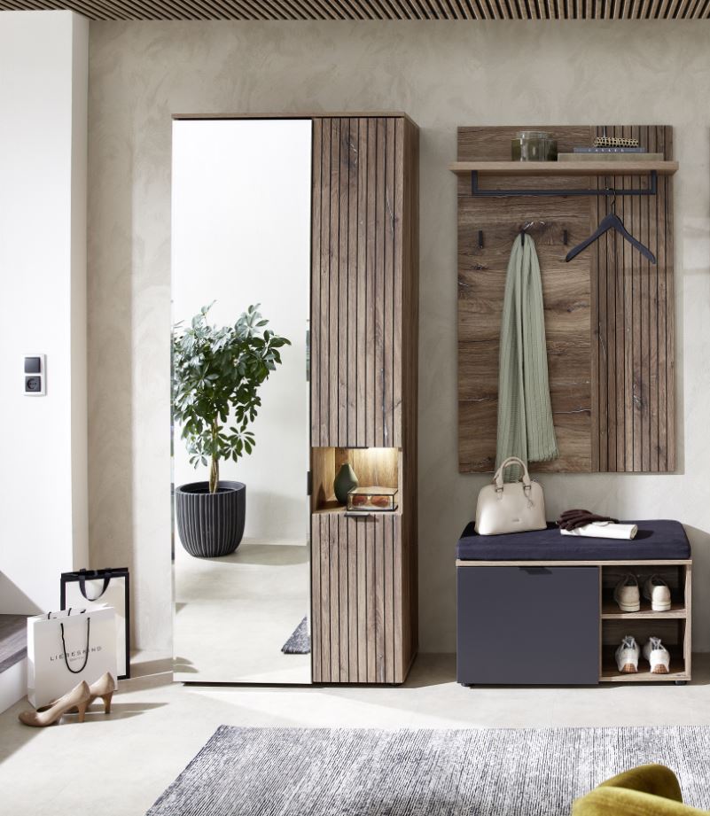 Lagos előszoba összeállítás 3 elemes, 170x204x38 cm"k"