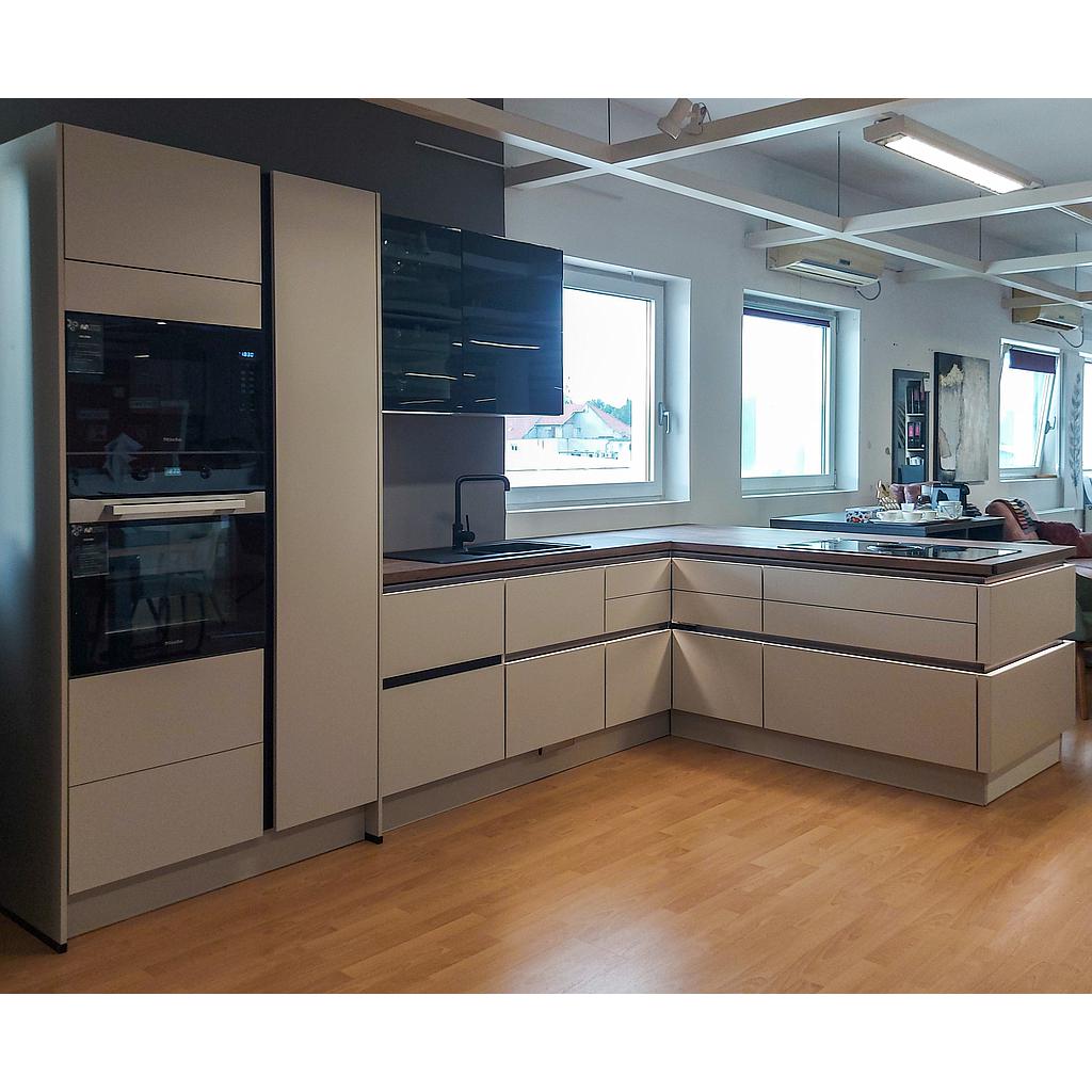 Burg konyhaösszeállítás - Ella 433 Sandbeige Seidenmatt