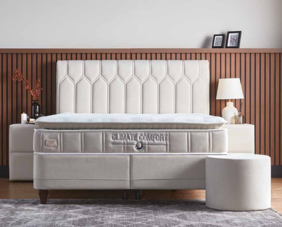 Klíma komfort boxspring ágyszett (ágyneműtartós ágy matraccal) 160x200cm