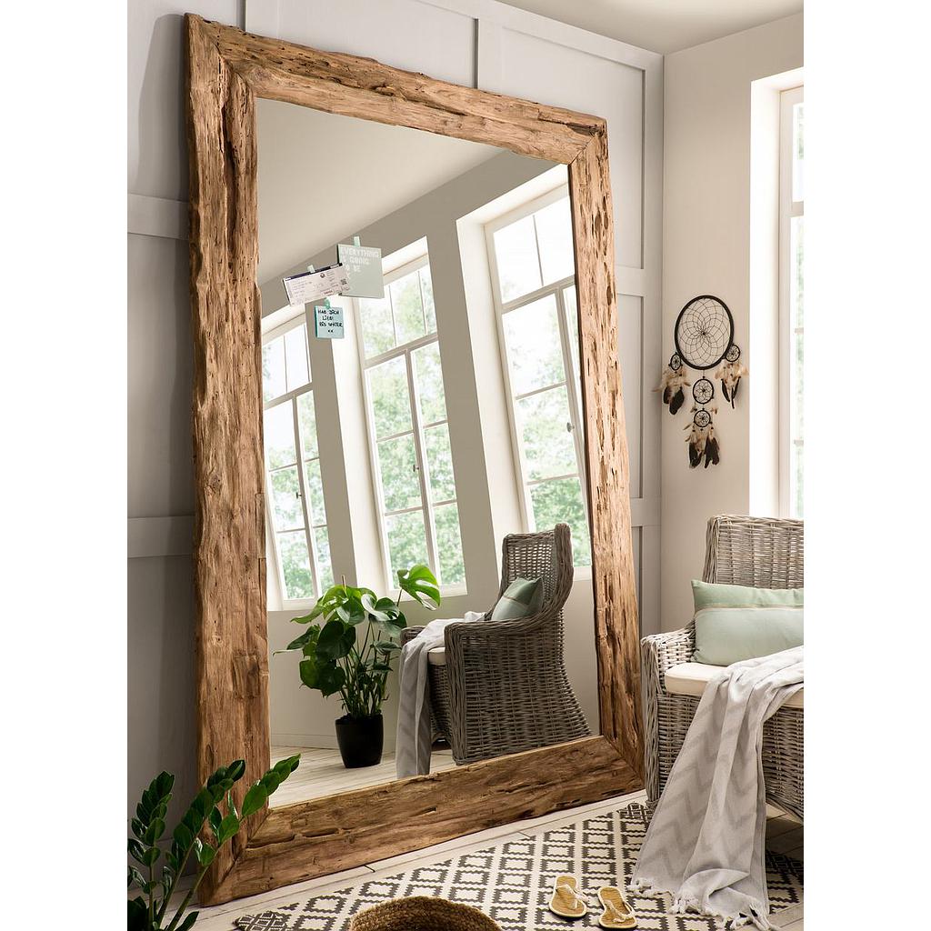 Big keretes tükör XXL , tömörfa, 160x230cm"k"