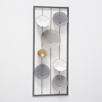 1014527 Tizian, falikép,fém,25x61 cm