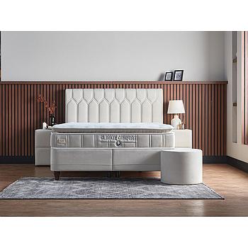 Klíma Komfort boxspring ágyszett (ágyneműtartós ágy matraccal) 180x200cm