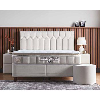 Klíma komfort boxspring ágyszett (ágyneműtartós ágy matraccal) 160x200cm