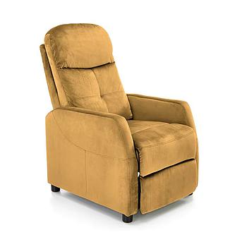 Lipe2 relax fotel bársony szövetesé-