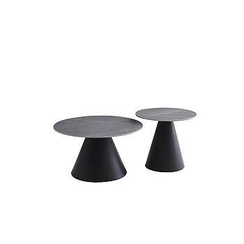 Bozen dohányzó asztal, szürke márvány