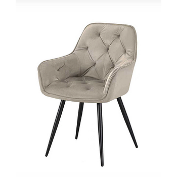 Angel szék, beige bársony