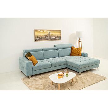 Borneo sarokgarnitúra, Menta (II.), 265x170 cm